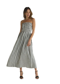 Smocked Midi Dress
