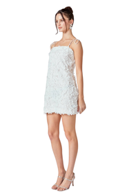 Charlotte Flower Sleeveless Mini Dress