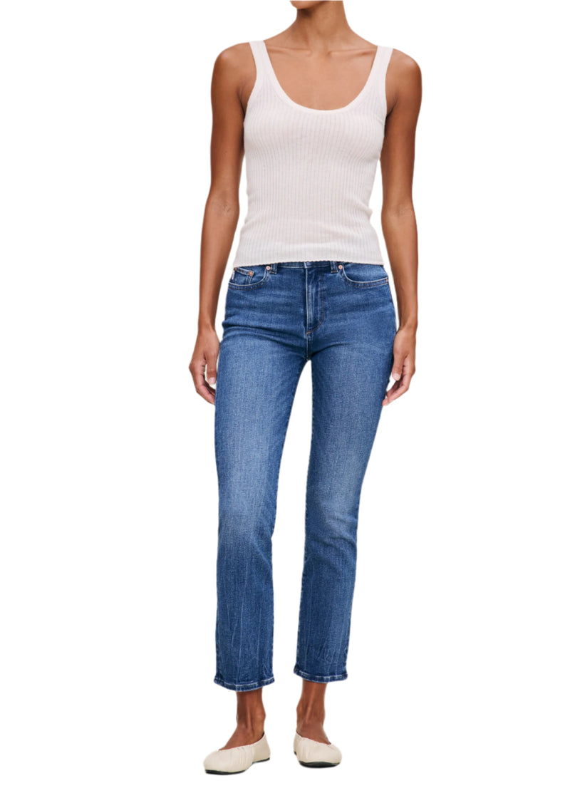 Mara Straight: Mid Rise Ankle