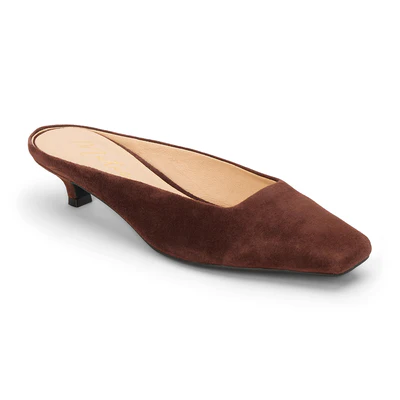 Classy Heeled Mule