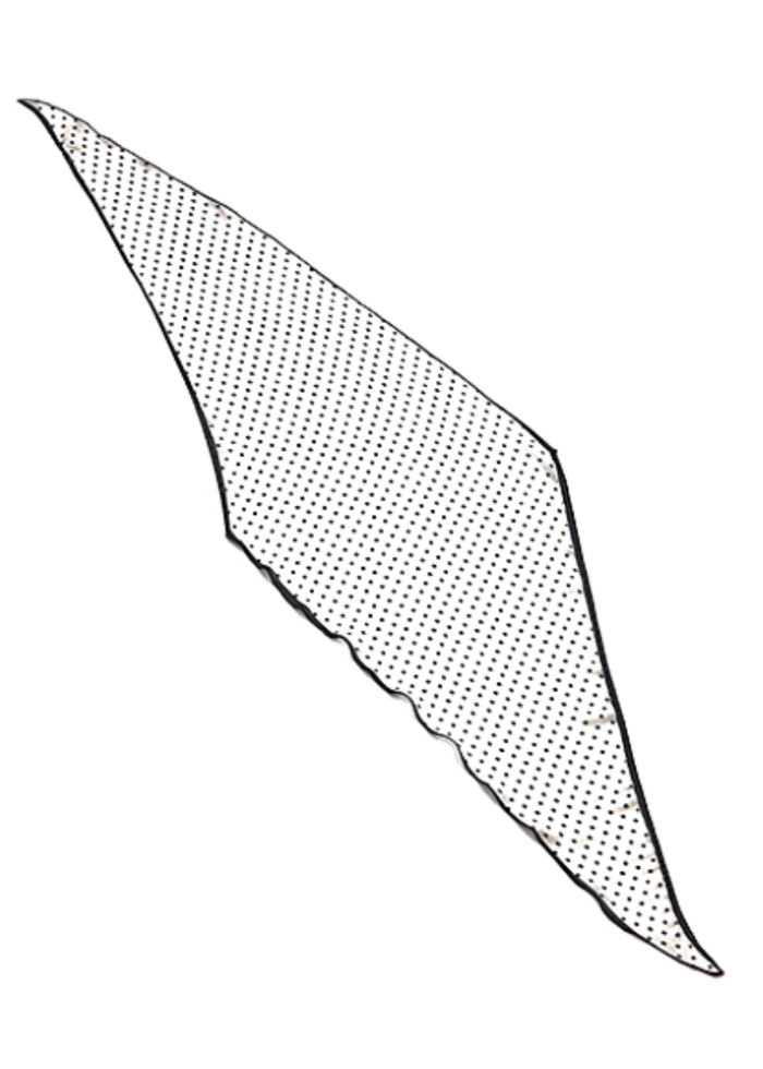 Horsebit Strap Print Diamond Shape Scarf - Beige/Ivory