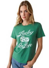 Lucky In Love Graphic Tee