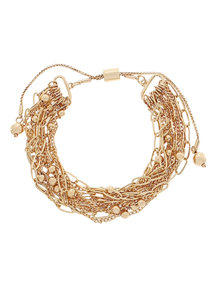 12 Row CCB Ball Station Bracelet