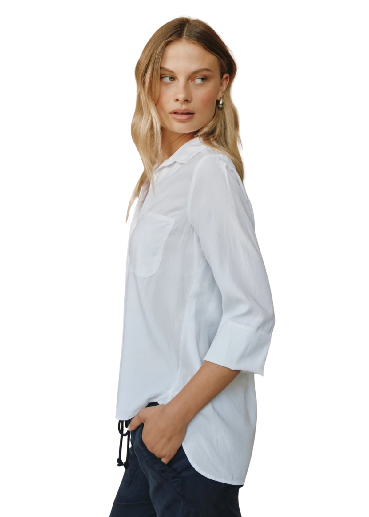 Shirt Tail Button Down