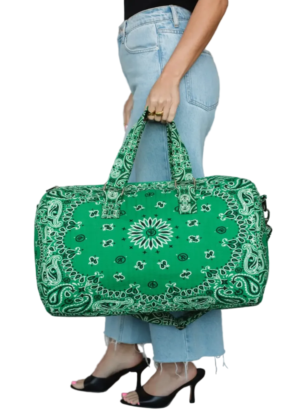 Green Bandana Duffel