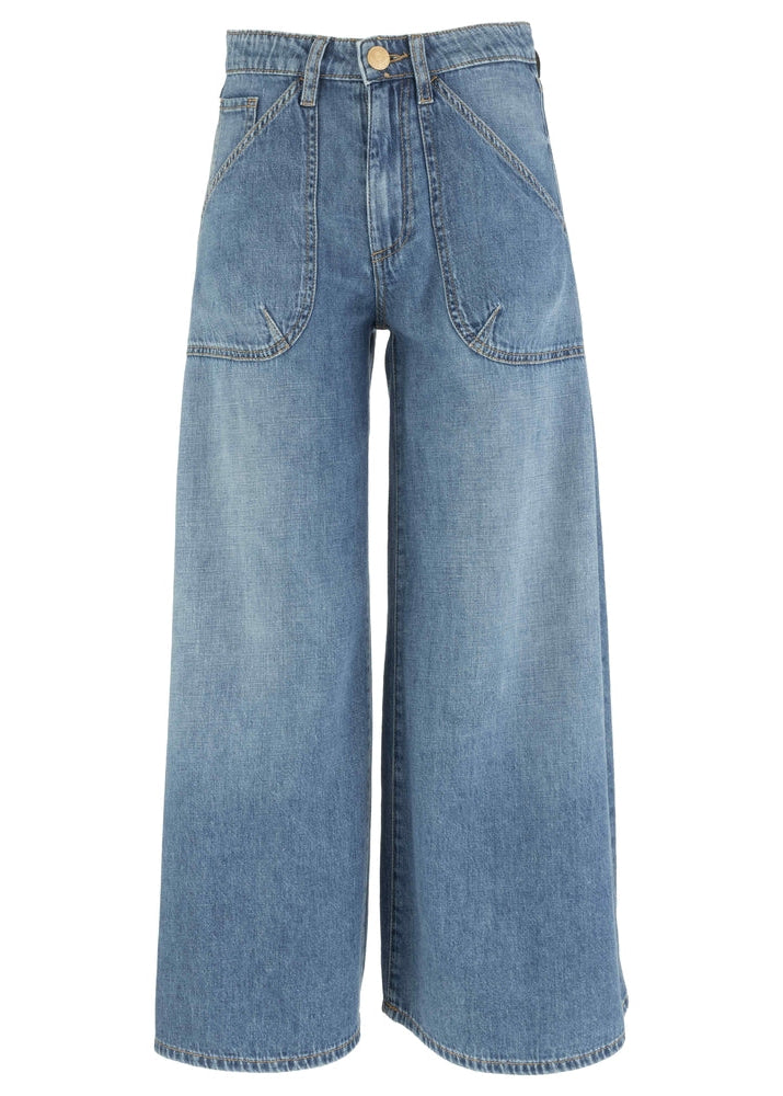 Blake High Rise Crop Super Wide Leg