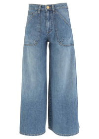 Blake High Rise Crop Super Wide Leg