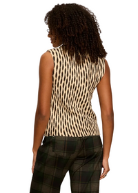 Soft Printed Shell Top