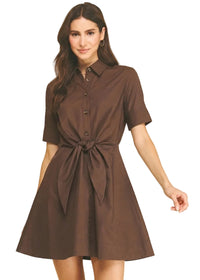 Short Sleeve Mini Dress
