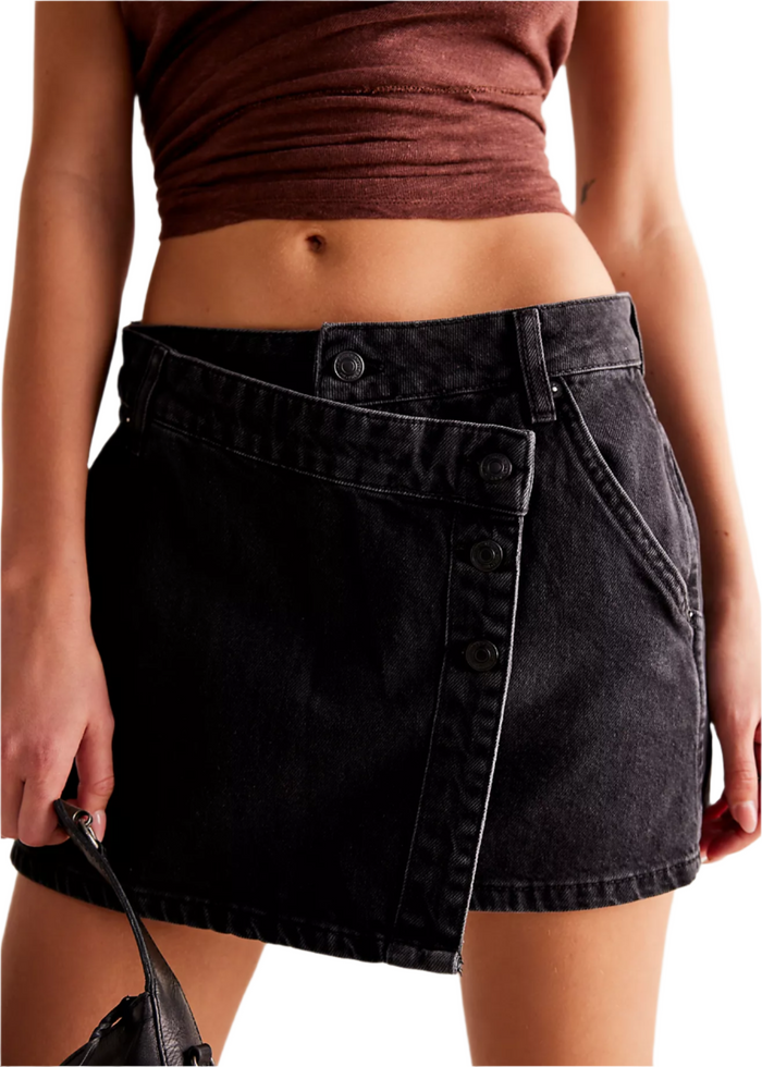 Wynne Denim Skirt