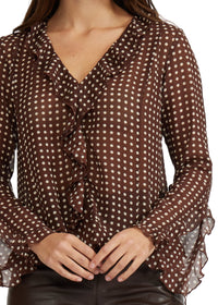 Liza Ruffle Top