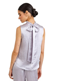 Scarf Neck Blouse