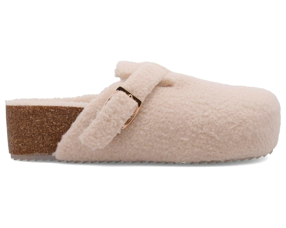 Qwest Shearling Mule Clogs