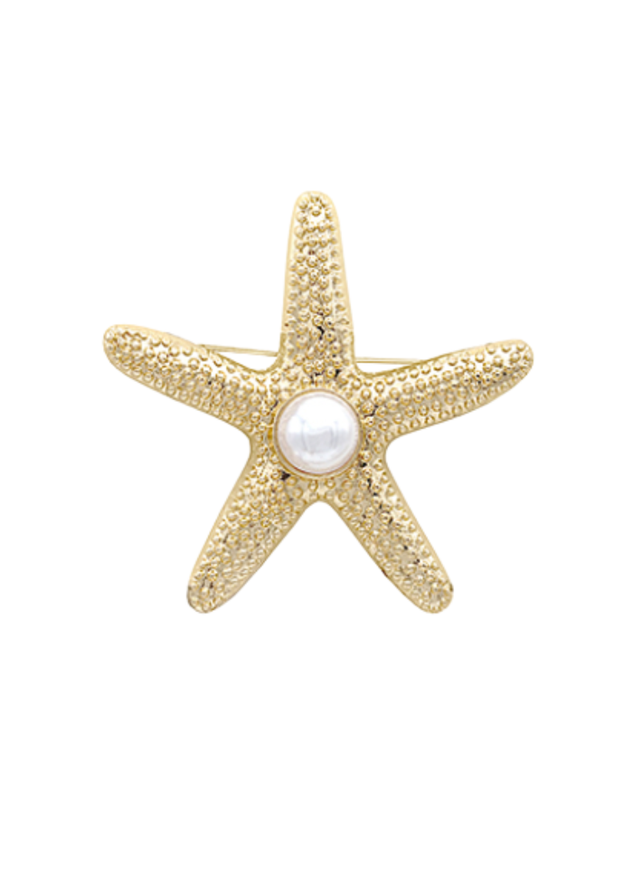 Starfish Brooch
