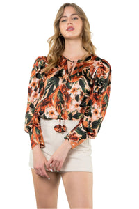 Wellsley Floral Top