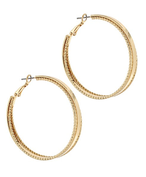 Textured Hoops