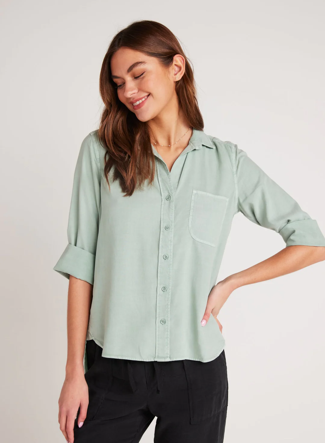 Shirt Tail Button Down