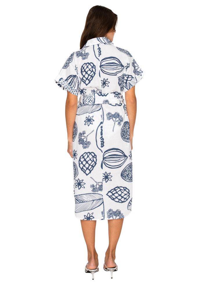 Fruit Delight Shirt Dress