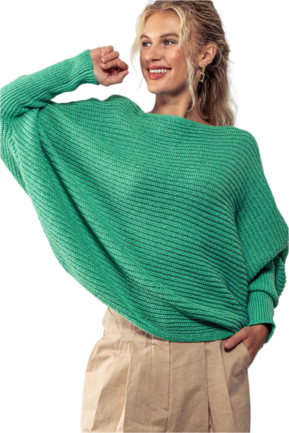 Needle Point Crochet Knit Sweater