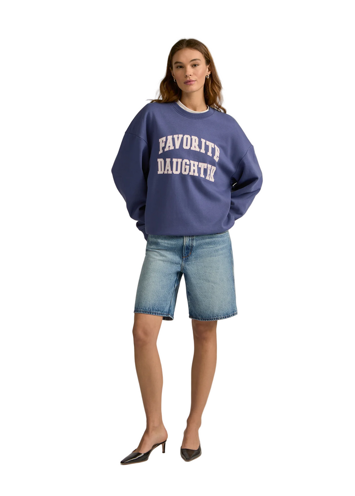 Collegiate Sweatshirt - Venetian Blue