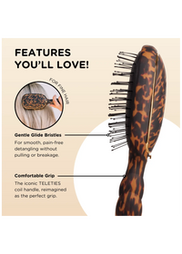 Detangler Hair Brush for Fine Hair - Tortoise