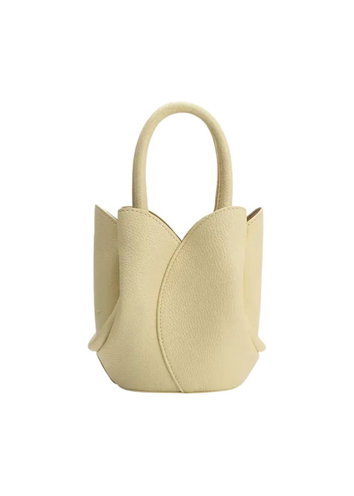 Tulip Mini Vegan Leather Top Handle Bag