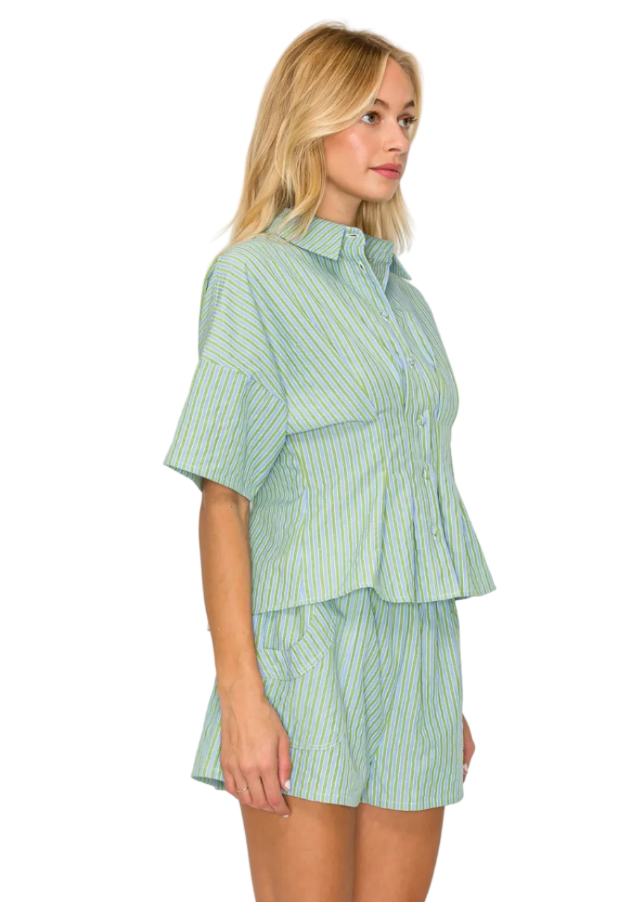 Santorini Moonstripes Shirt