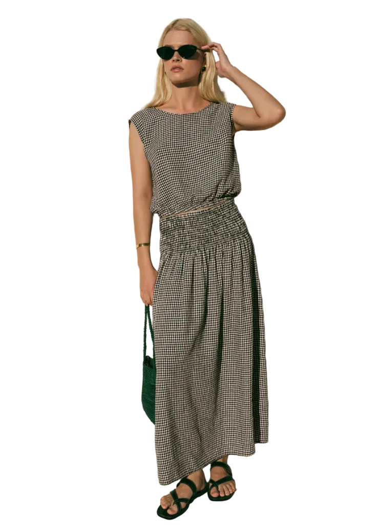 Brooke Gingham Skirt
