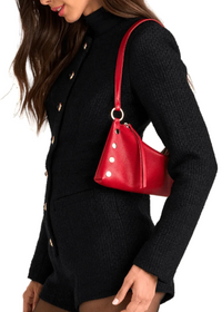 Kyle Purse - Chili Red/Gold