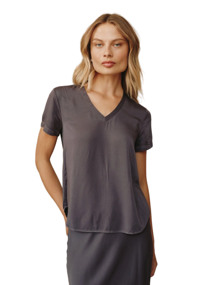 V-Neck Tee - Galaxy Smoke