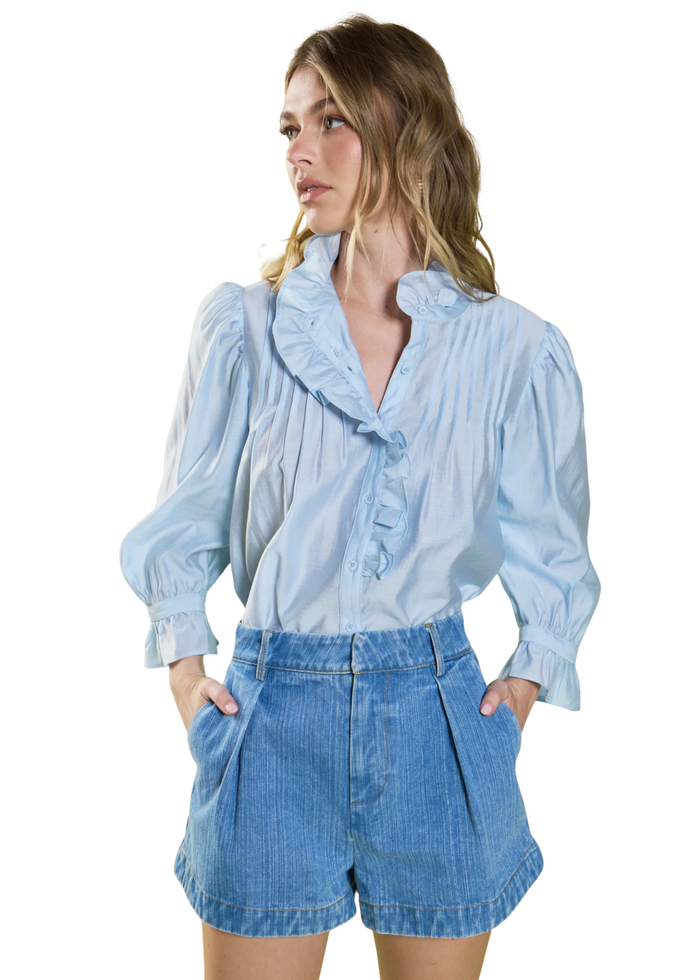 Ruffle Detailed Blouse