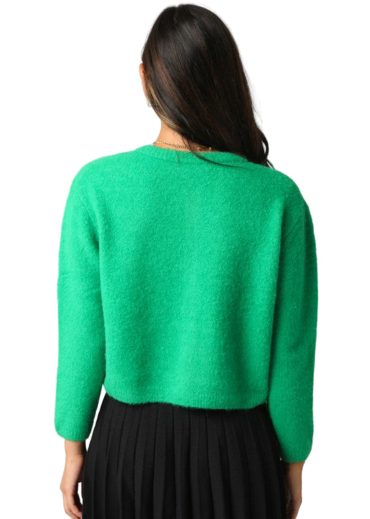 Lucy Button Knit Top