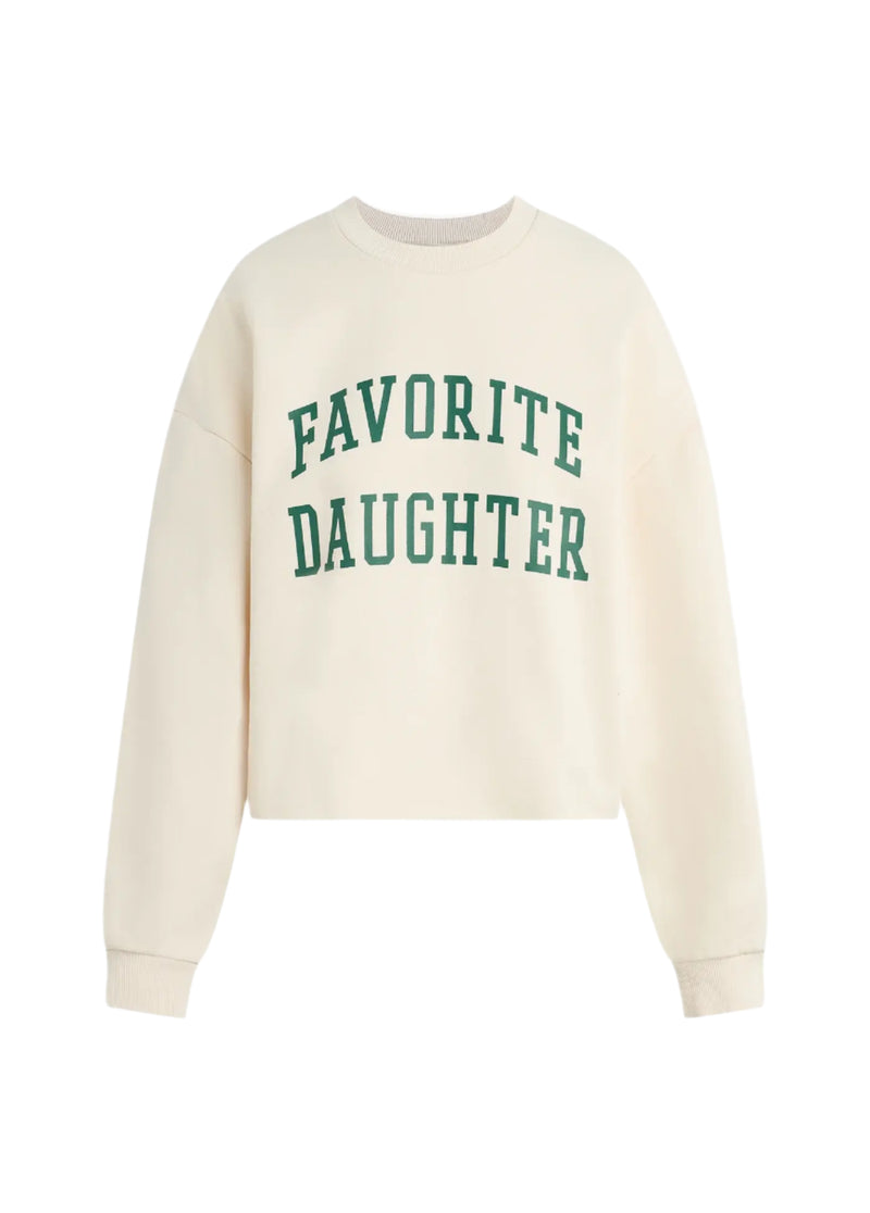 Cropped Collegiate Sweatshirt