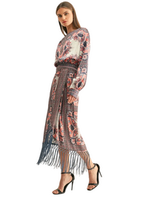 Niko Boat Neck Long Sleeves Top