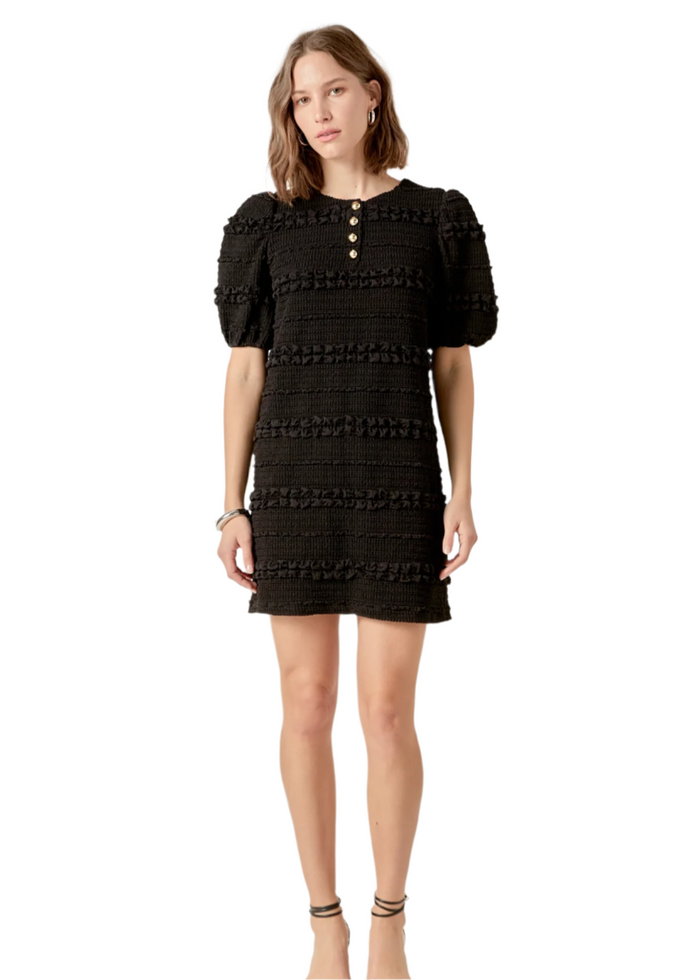 Smocked Mini Dress