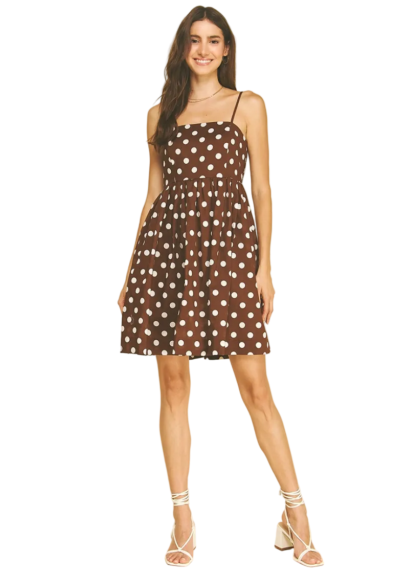 Spaghetti Strap Mini Dress