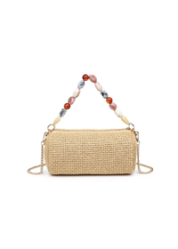 Rachel - Straw Clutch