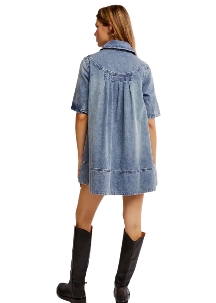 Remino Denim Mini Dress