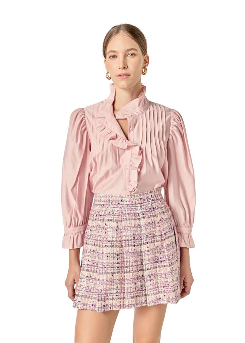 Ruffle Detailed Blouse