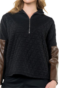 Diana Quilted Quarter Zip