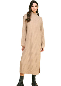 Long Sleeve Sweater Dress