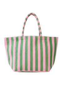 Striped Terry Beach Tote Bag