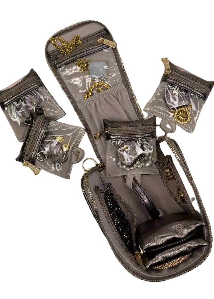 Train Jewelry Case - Bronze