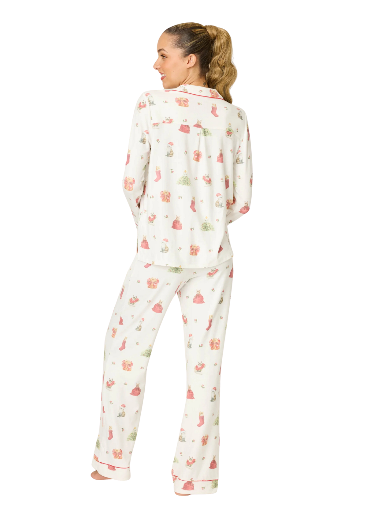 Feline Festive PJ Set