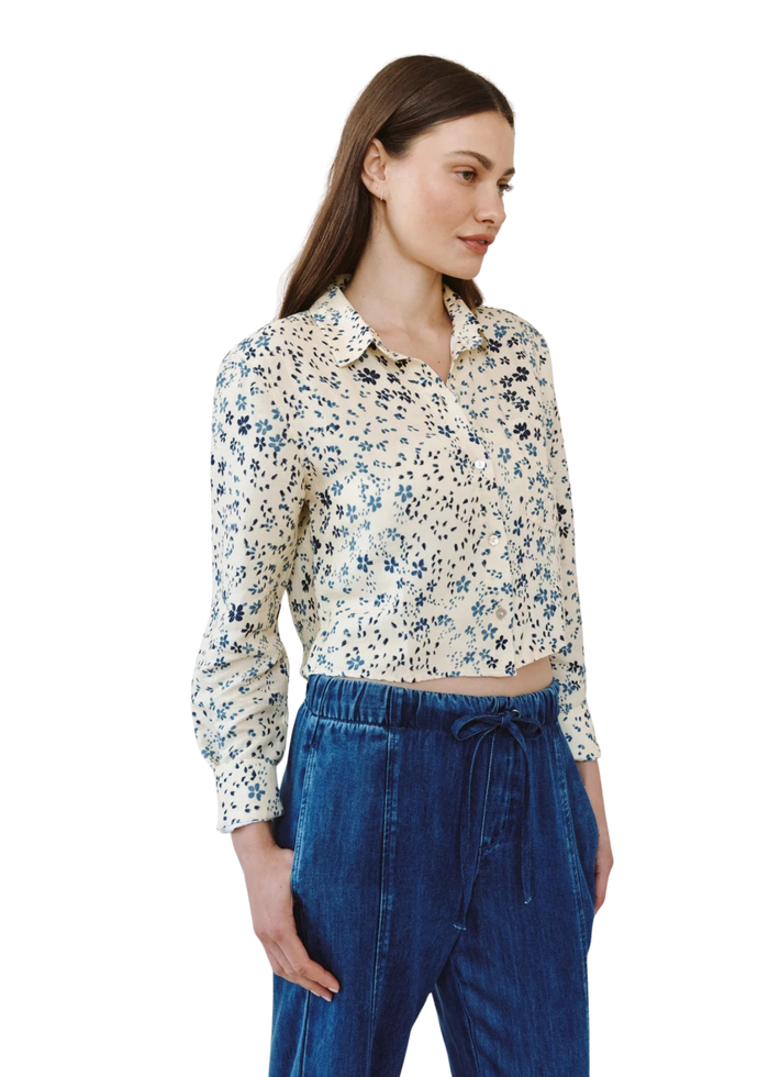 Long Sleeve Crop Shirt