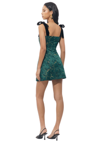 Hannah Shoulder Tie Mini Dress