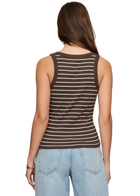 Rowe Striped Scoop Tank