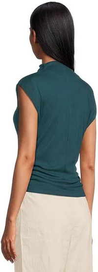 Amara Mock Neck Top