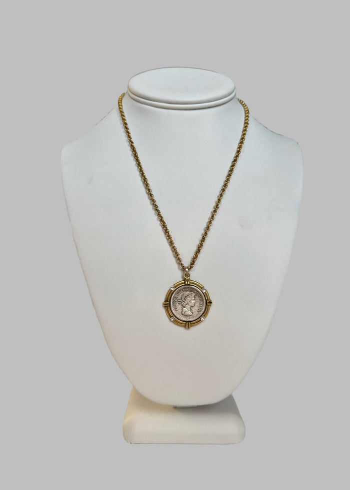 Vintage Coin Necklace