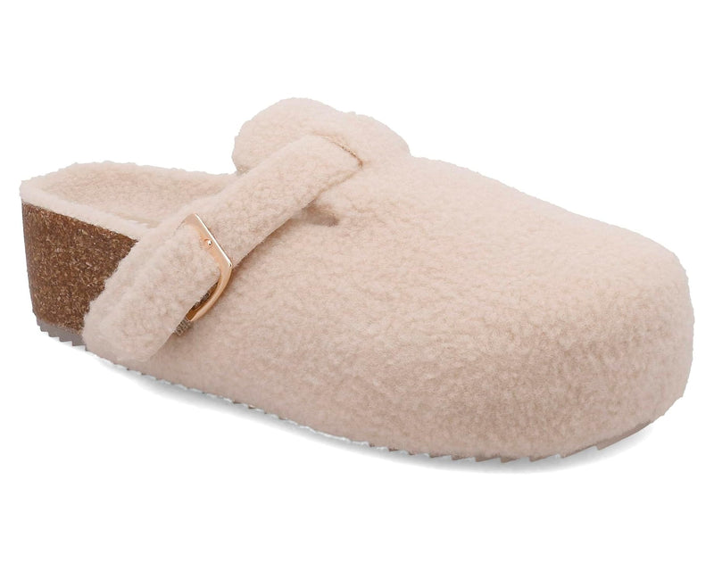 Qwest Shearling Mule Clogs